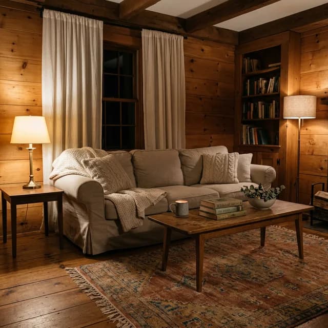 Sofa room, night